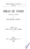 Obras de Ovidio: Los fastos. El ibis. El nogal. El pescador