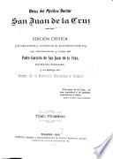 Obras del místico Doctor San Juan de la Cruz