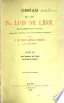 Obras del P. Mtro. Fr. Luis de León...