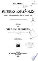 Obras del Padre Juan de Mariana