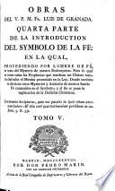 Obras del V.P.M. fray Luis de Granada