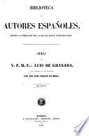 Obras del v. p. m. fray Luis de Granada