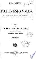 Obras del v.p.m. Fray Luis de Granada
