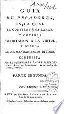 Obras del venerable p. maestro Fr. Luis de Granada de la orden de Santo Domingo