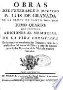 Obras del venerable P. Maestro Fr. Luis de Granada ...
