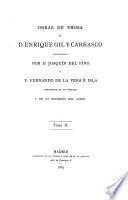 Obras en prosa de D. Enrique Gil y Carrasco