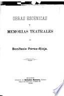 Obras escenicas y memorias teatrales