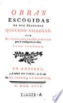Obras escogidas, con un vocabulario espanol y frances