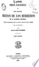 Obras escogidas de Don Manuel Bretón de los Herreros