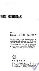 Obras escogidas, sor Juana Inés de la Cruz