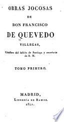 Obras jocosas de Don Francisco de Quevedo y Villegas
