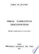 Obras narrativas desconocidas
