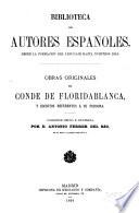 Obras originales del conde de Floridablanca, y escritos referentes á su persona