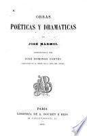 Obras poéticas y dramáticas de José Mármol