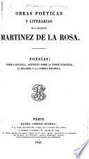 Obras poeticas y literarias 1845