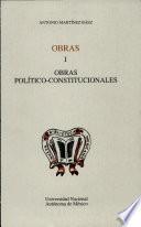 Obras político-constitucionales