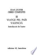 Obres completes: Viatge pel Pais Valencià