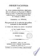 Observaciones contra la obra intitulada La venida del Mesías en gloria y majestad