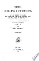 Ocho comedias desconocidas de Don Guillem de Castro