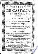 Ocios de Castalia en diversos poemas ...