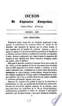 Ocios De Espanoles Emigrados. Periodico Mensual
