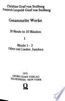 Oden und Lieder, Jamben
