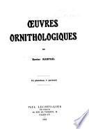 Oeuvres ornithologiques de Xavier Raspail