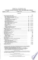 Official Gazette of the United States Patent and Trademark Office