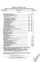 Official Gazette of the United States Patent and Trademark Office