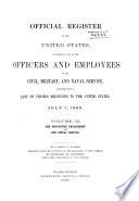 Official Register of the United States