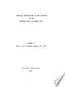 Official Translations of the Opinions of the Supreme Court of Puerto Rico