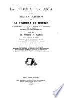 Oftalmia purulenta de los recien nacidos y la ceguera en Mexico