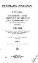 Oil Marketing Divorcement