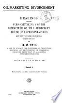 Oil Marketing Divorcement