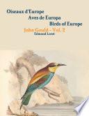 Oiseaux dEurope  John Gould  Vol. 2  Les Passereaux