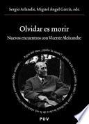 Olvidar es morir
