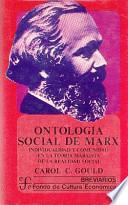 Ontología social de Marx