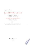 Opera latina: 118: Liber de praedicatione, dist. 1-dist.2A, edidit Abraham Soria Flores