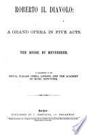 Opera Libretto, Vol. II-IV.