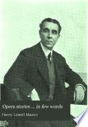 Opera Stories ... in Few Words