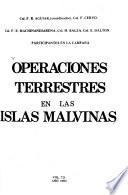 Operaciones terrestres en las Islas Malvinas