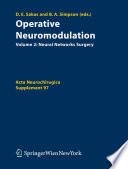 Operative Neuromodulation