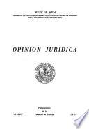 Opinión jurídica