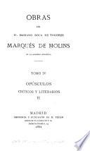 Opúsculos críticos y literarios