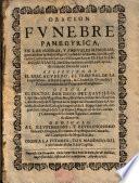 Oracion funebre panegyrica, en las honras, y annuales memorias, que celebrò la ... Ciudad de Granada, à las Magestades Catholicas ... D. Fernando, y D. Ysabel ... dia siete de Mayo de 1668. ... Dixola ... Diego del Castillo ..