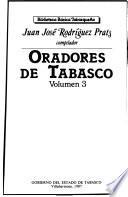 Oradores de Tabasco: Francisco J. Santamaría
