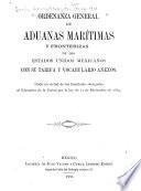 Ordenanza general de aduanas maritimas y fronterizas de los Estados unidos mexicanos