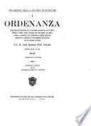 Ordenanza que para la división en cuartelas menores de la Muy Noble y Muy Leal Ciudad de Santiago de Querétaro, creación de Alcaldes y reglas para su gobierno, expidió el Corregidor de Letras de la misma ciudad Lic. D. José Ignacio Ruíz Calado, año de 1796 ; introducción y apéndice por el Lic. Manuel Septien y Septien
