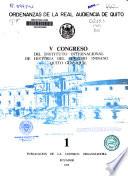 Ordenanzas de la Real Audiencia de Quito