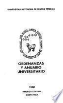 Ordenanzas y anuario universitario